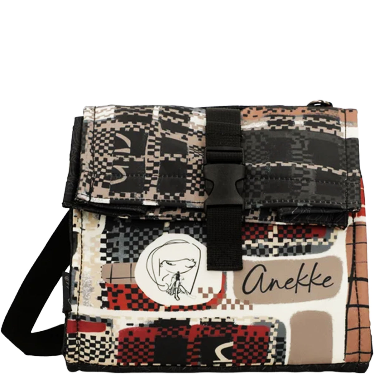 ANEKKE Borsa Porta Pranzo Piccola Iron
