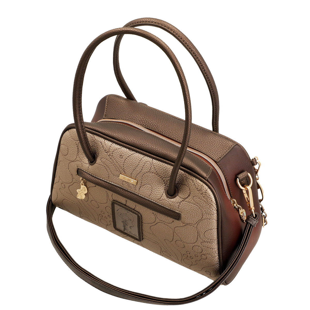 ANEKKE Borsa con manico corto Blossom