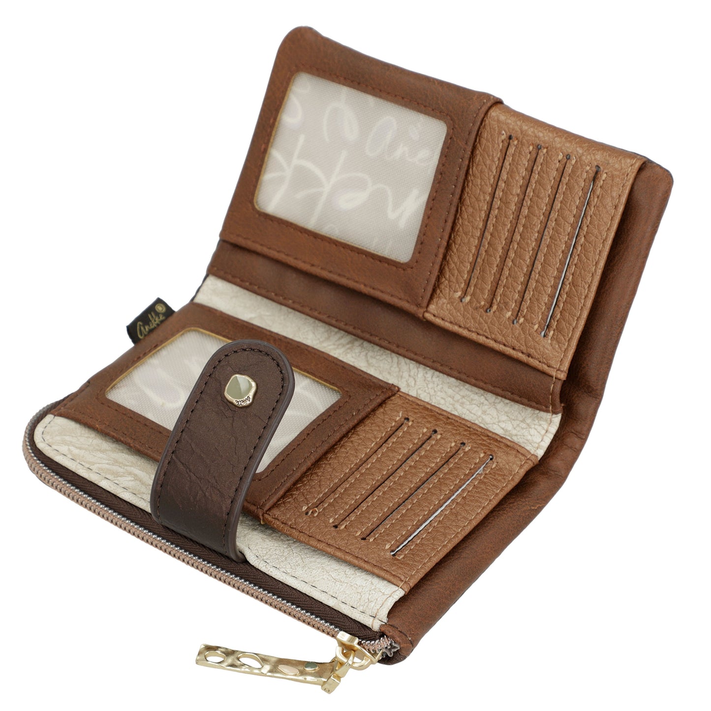ANEKKE Portafogli RFID flessibile Muse Medium