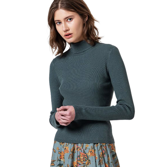 SURKANA - Maglione a coste con collo alto-SURKANA-VIALESCARPE