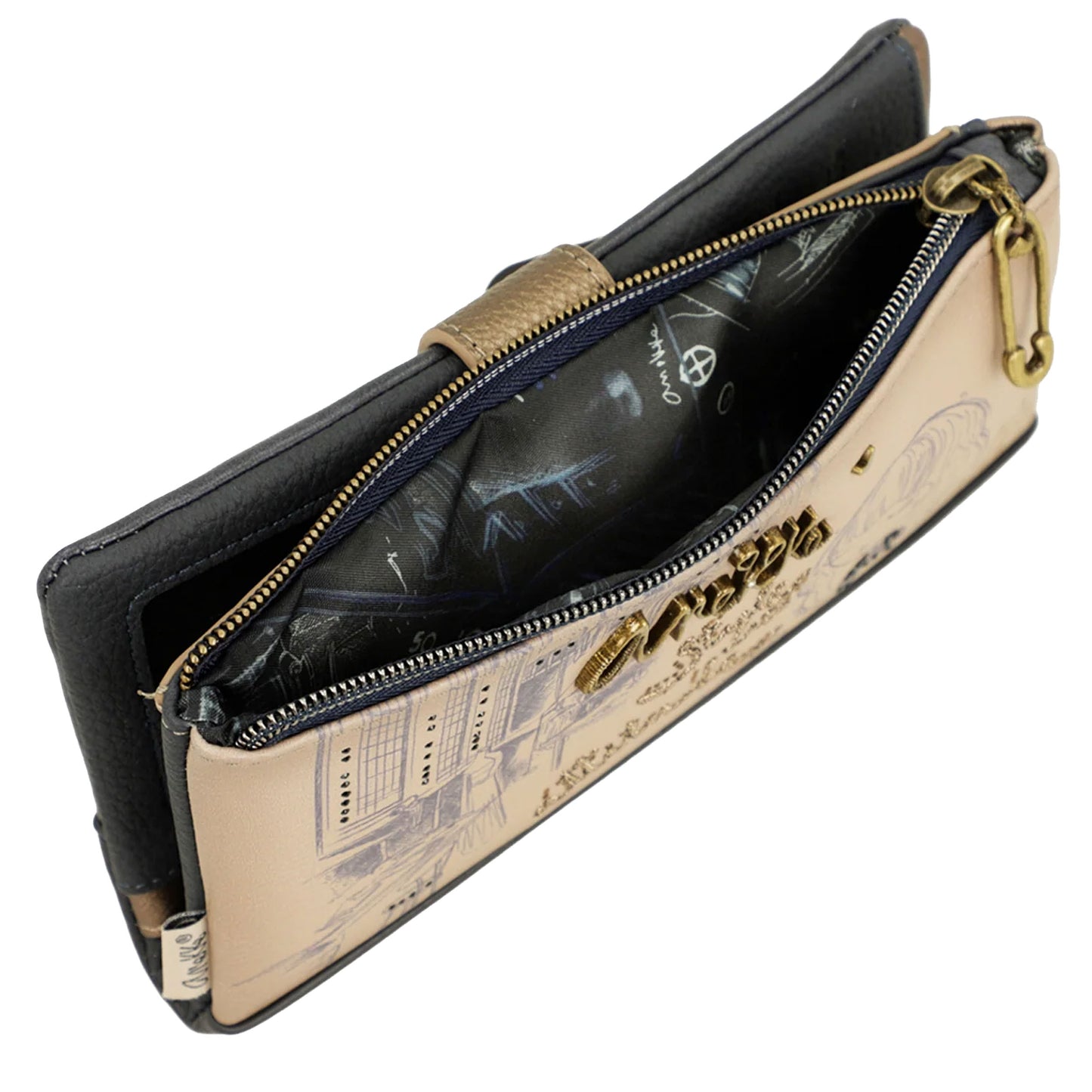 ANEKKE - Portafogli grande flessibile RFID Studio-ANEKKE-VIALESCARPE