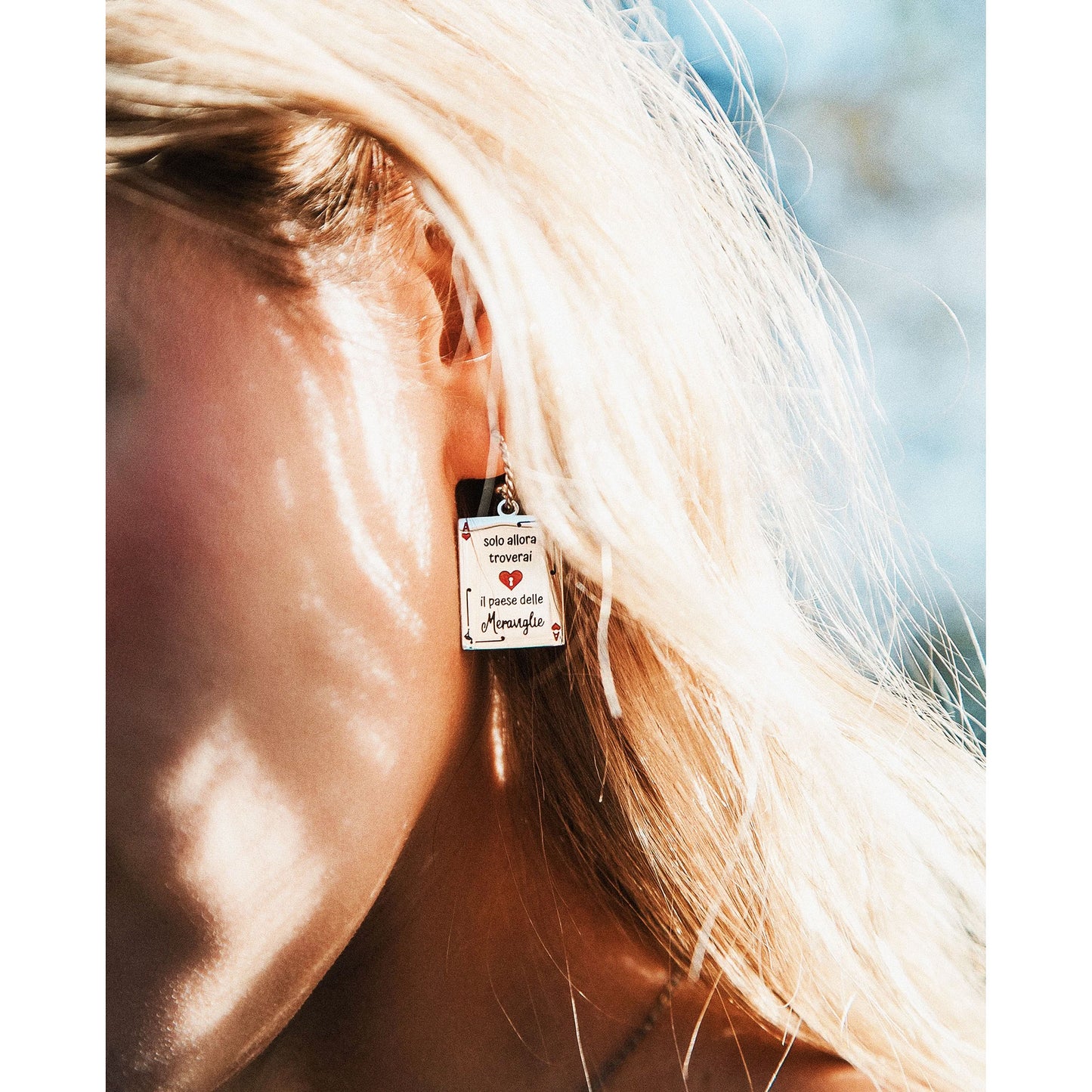 MAD TEA - Orecchini “Carta di Alice: fai sorridere il tuo cuore”-MAD TEA-VIALESCARPE