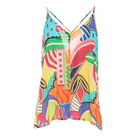 BABA DESIGN Top TIKI RADIANCE Multicolor