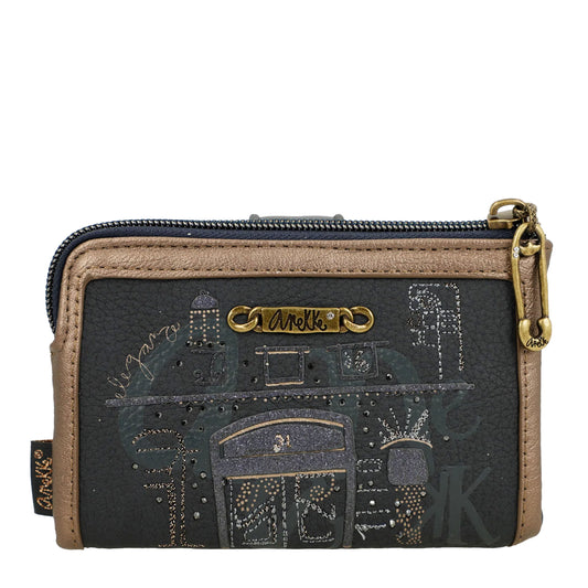 ANEKKE - Portafogli medio flessibile RFID Boutique-ANEKKE-VIALESCARPE