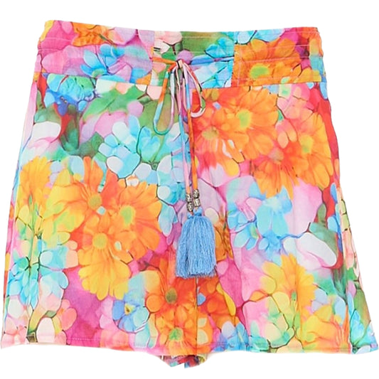 BABA DESIGN Shorts FLOWERS BEAT Multicolor