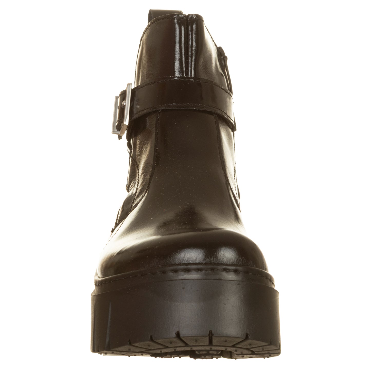 ART Stivaletti LEEDS Nappa Shinny Nero Vialescarpe