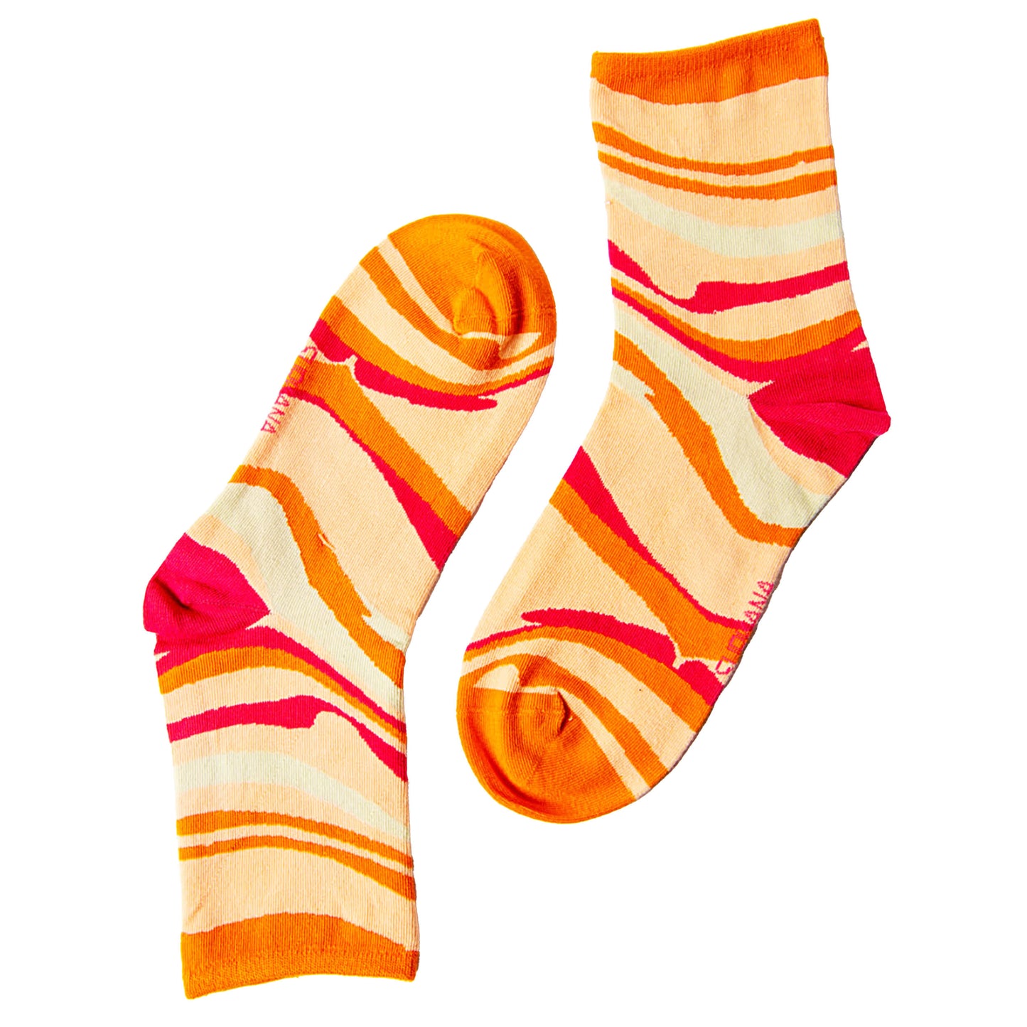 SURKANA - Calzino medio jacquard stampato-SURKANA-VIALESCARPE