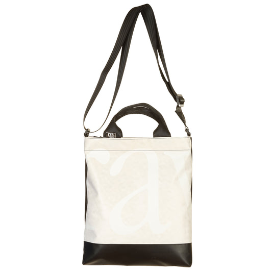 Borsa tracolla Sabo Ecru-Bianco-Nero