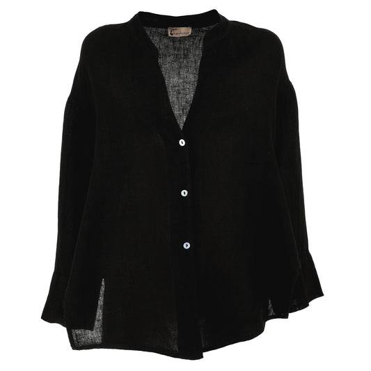 KARAKORUM Camicia ZANTE Nero-KARAKORUM-VIALESCARPE