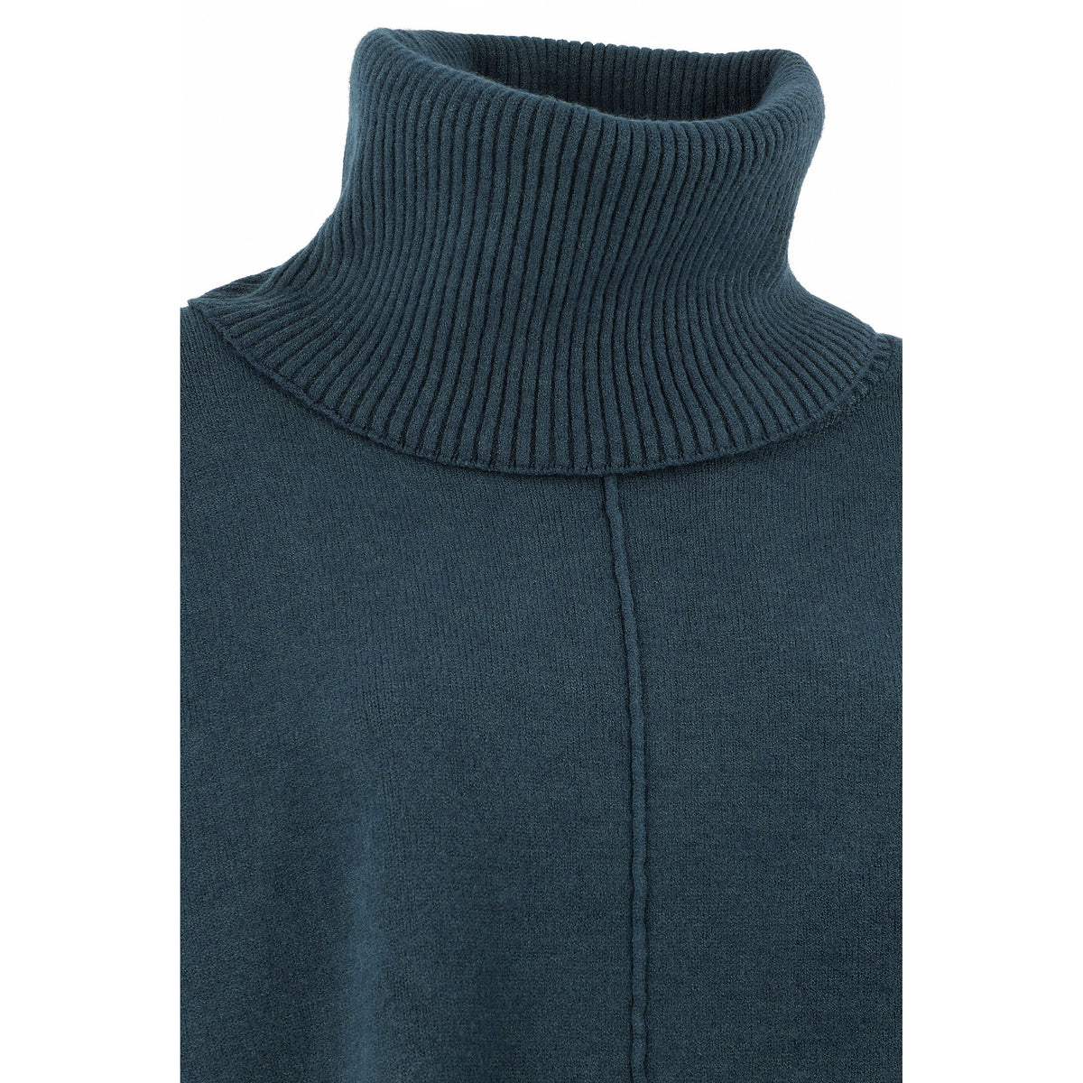 KARAKORUM Maglia Jacqueline ottanio con collo staccabile