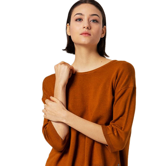 SURKANA - Maglia cropped a maniche 3/4-SURKANA-VIALESCARPE