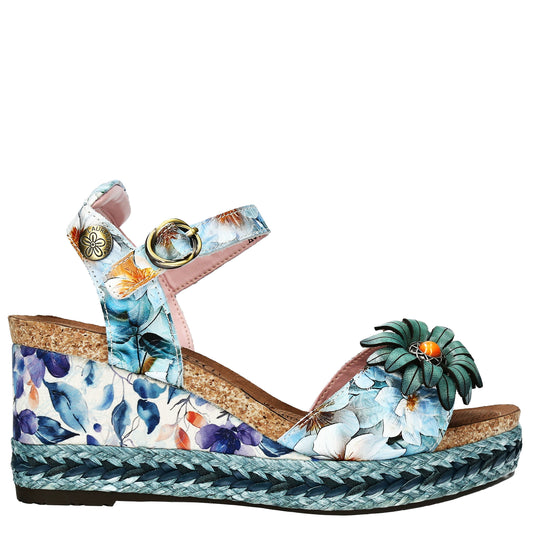 LAURA VITA Sandali FACYO 75 Bleu