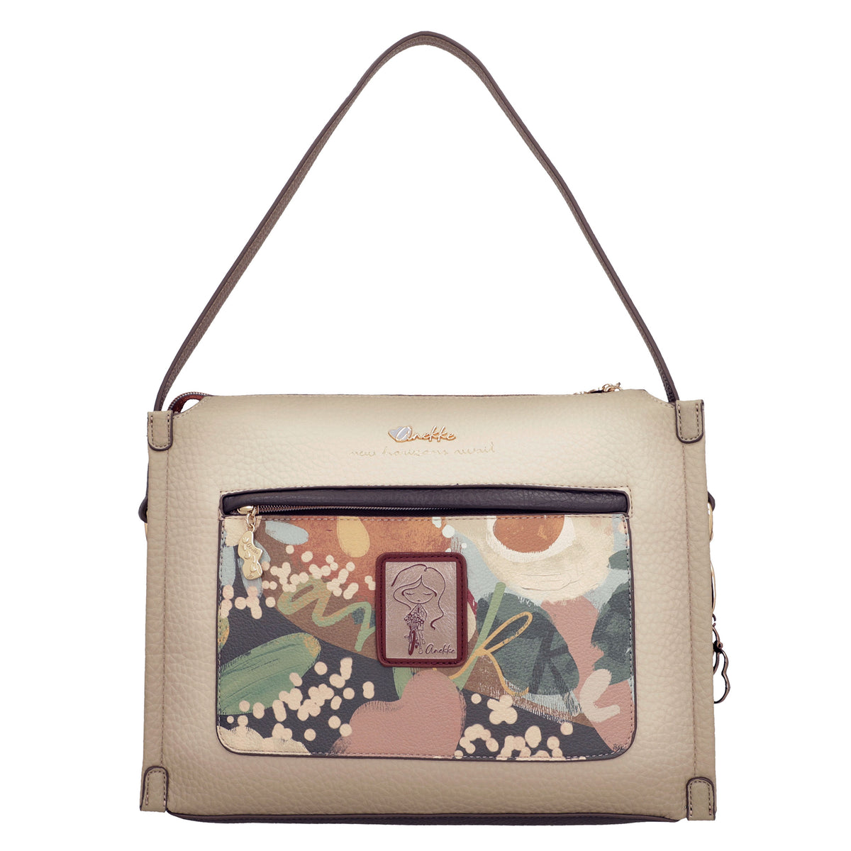 ANEKKE Borsa a Spalla e Tracolla Blossom