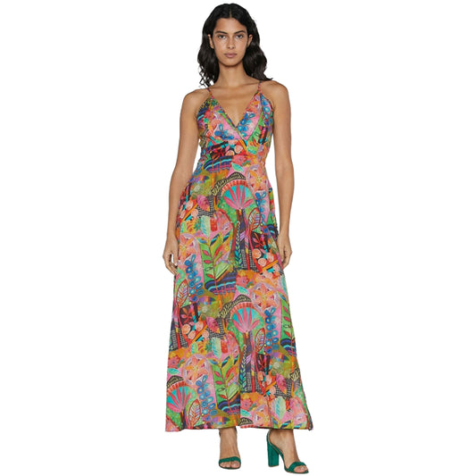 BABA DESIGN Abito Lungo MANGO OASIS Multicolor