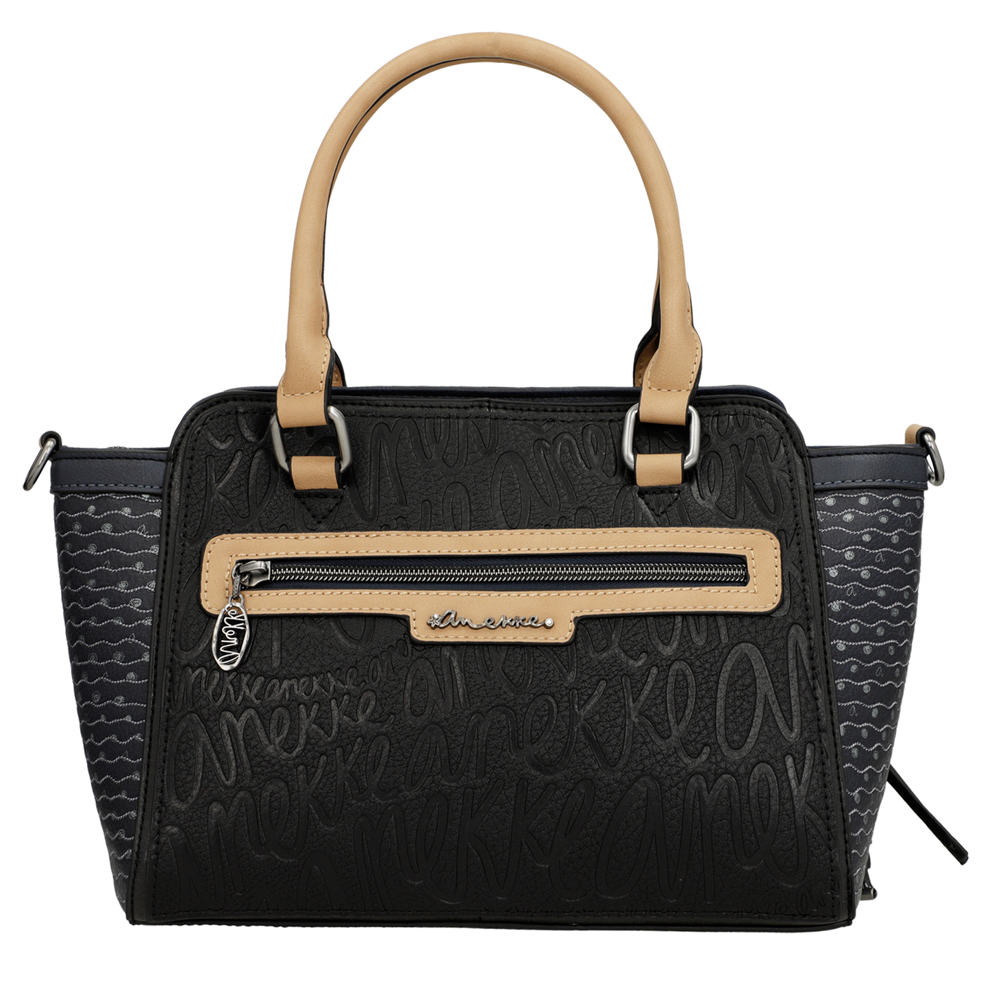 Borsa manici corti - HOLLYWOOD Studio blu navy