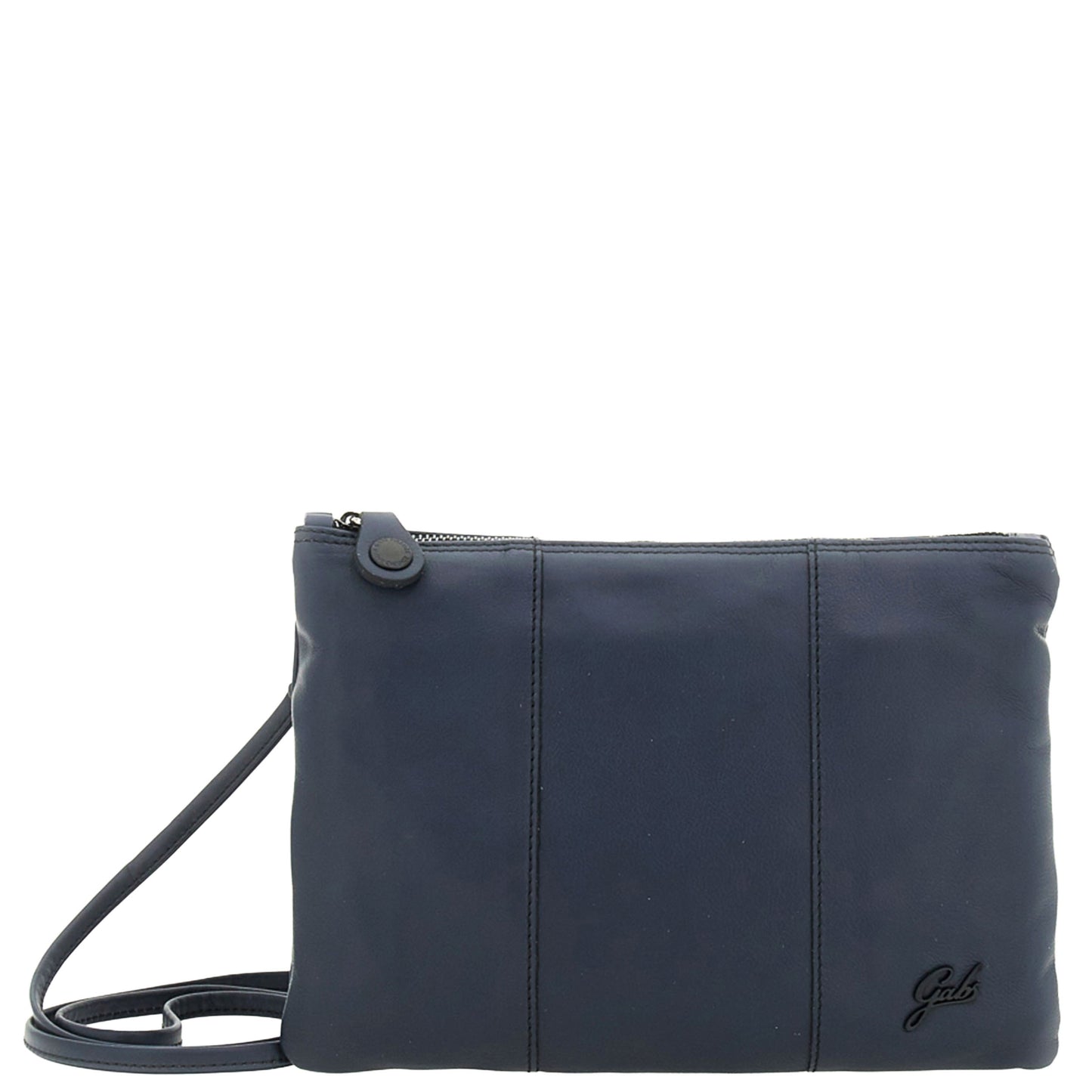 GABS Borsa Pochette "BEYONCE" in Pelle Martellata Blu