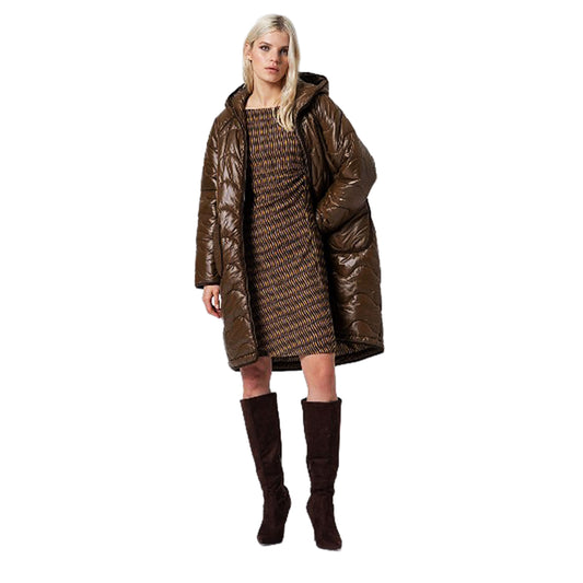 SURKANA - Piumini con dettagli in velluto-SURKANA-VIALESCARPE