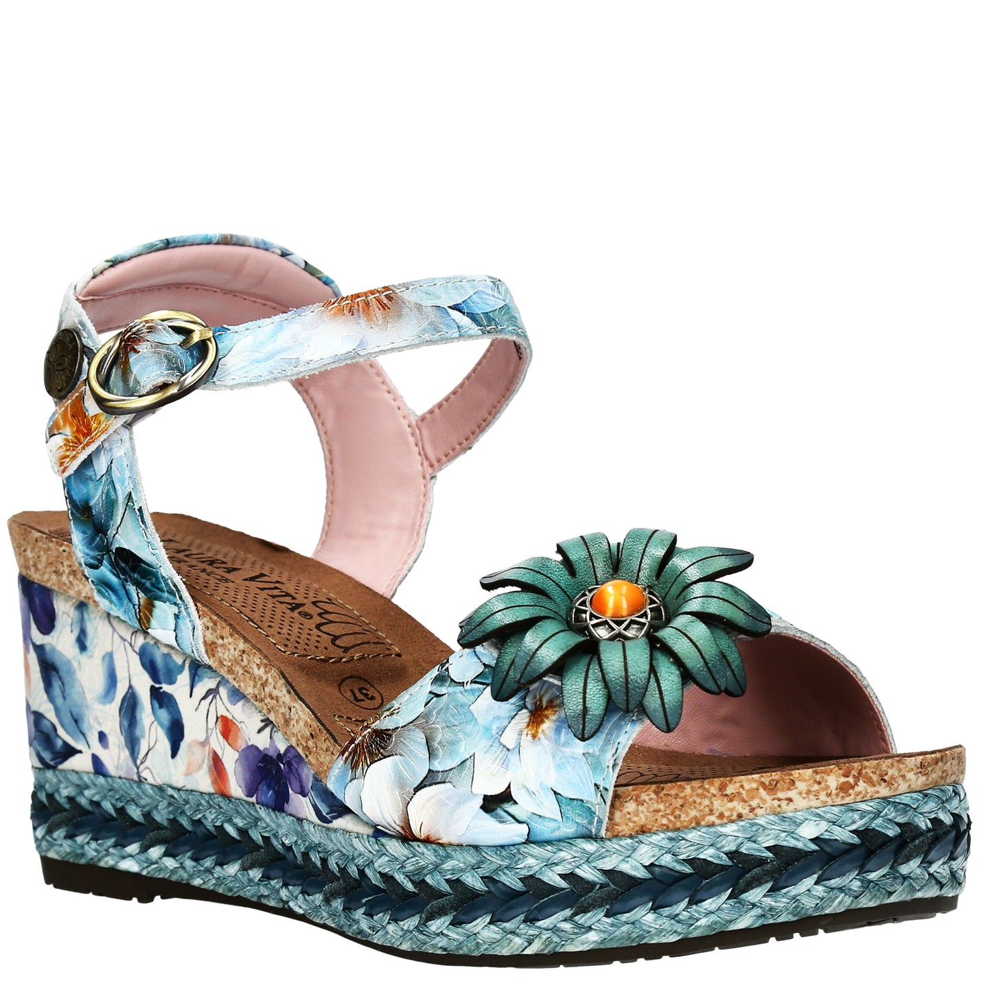 LAURA VITA Sandali FACYO 75 Bleu