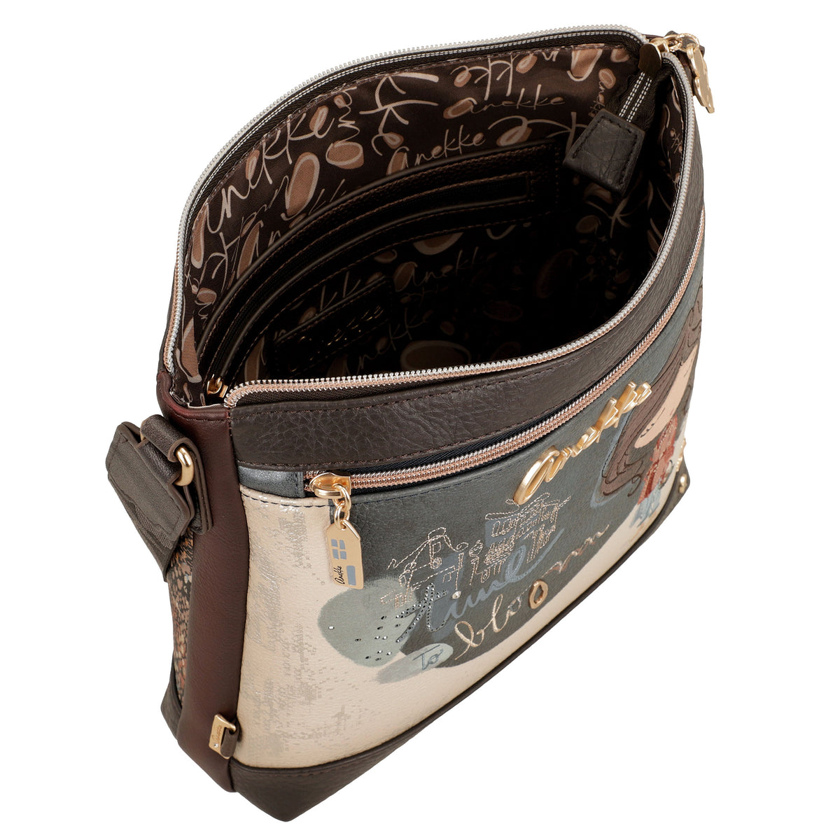 ANEKKE Borsa a Tracolla Tulip Multicolor