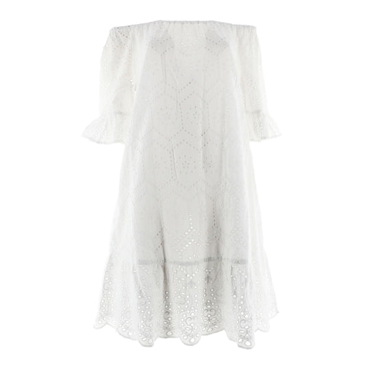 KARAKORUM Vestito corto TAIPEI Bianco