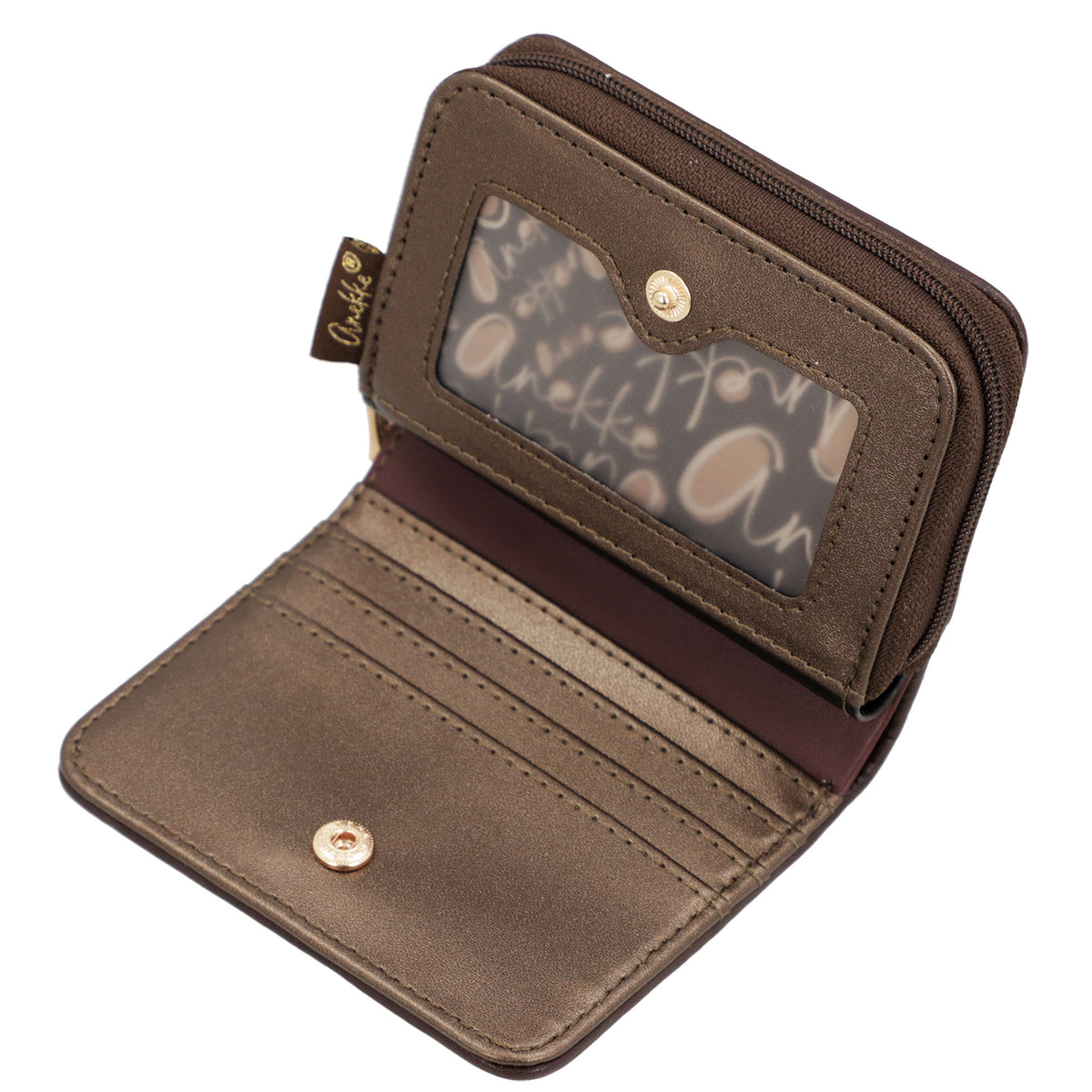 ANEKKE Portafoglio Piccolo RFID Blossom