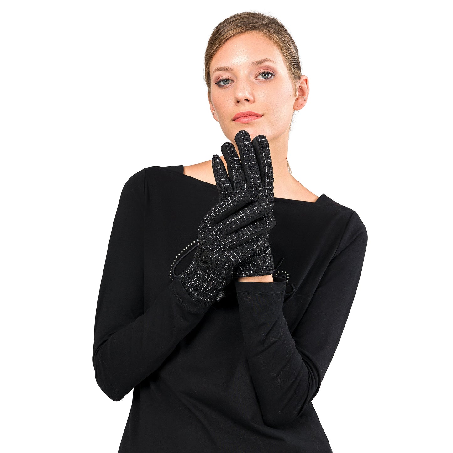 ANEKKE - Guanti tweed-ANEKKE-VIALESCARPE