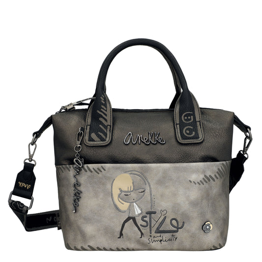 ANEKKE - Borsa piccola con manici Nature Koko-ANEKKE-VIALESCARPE