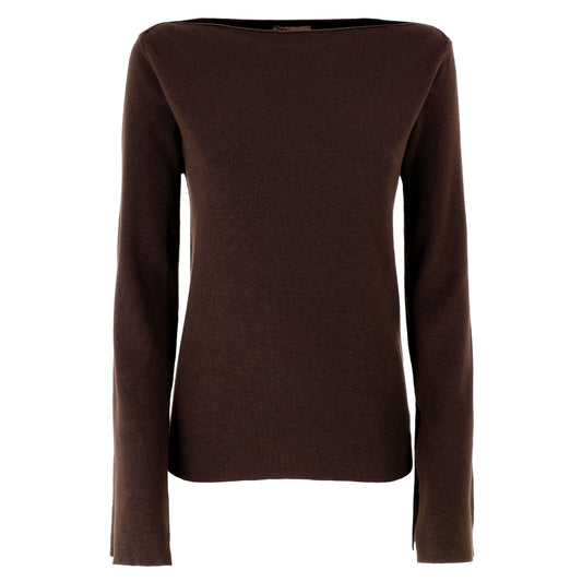 KARAKORUM Maglia ALLEGRA Marrone