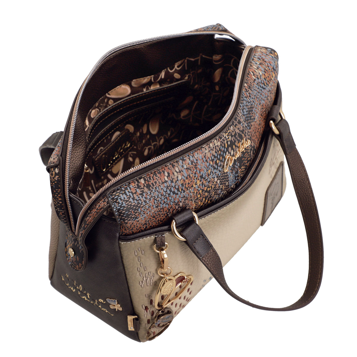 ANEKKE Borsa Bowling Blossom