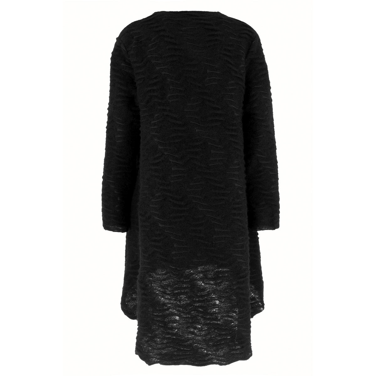 KARAKORUM Cappotto Genny nero in misto lana