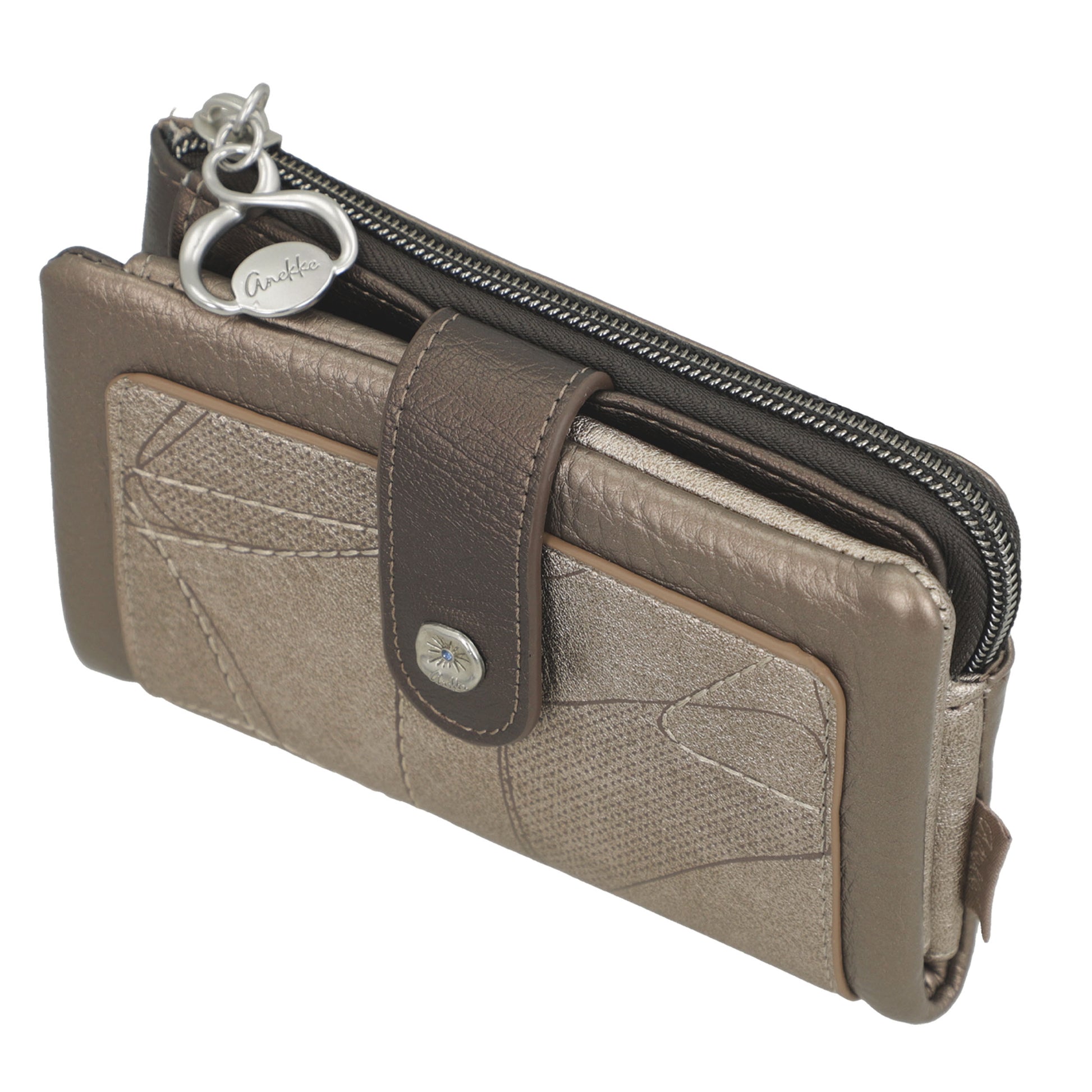 ANEKKE Portafoglio RFID Auralis Medium Soft-ANEKKE-VIALESCARPE