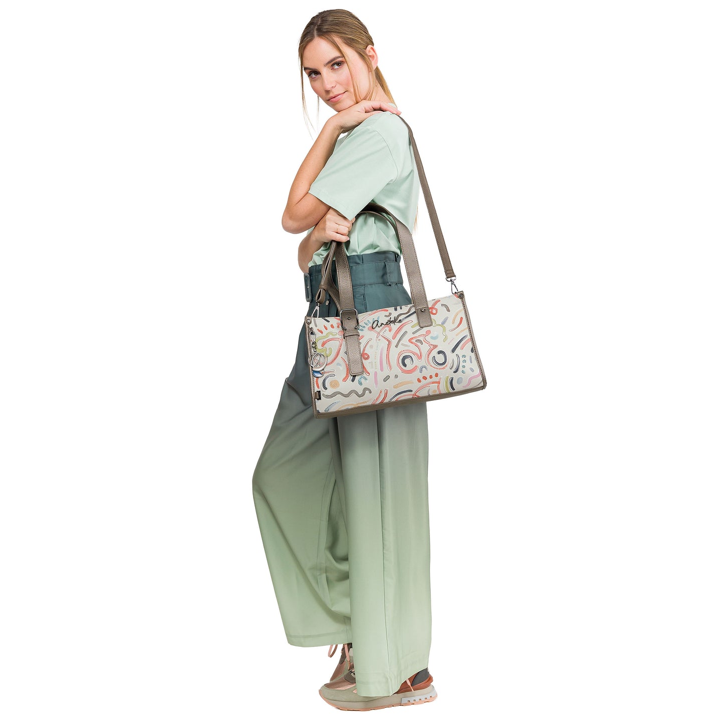 ANEKKE Borsa Olympia con due manici e tracolla-ANEKKE-VIALESCARPE