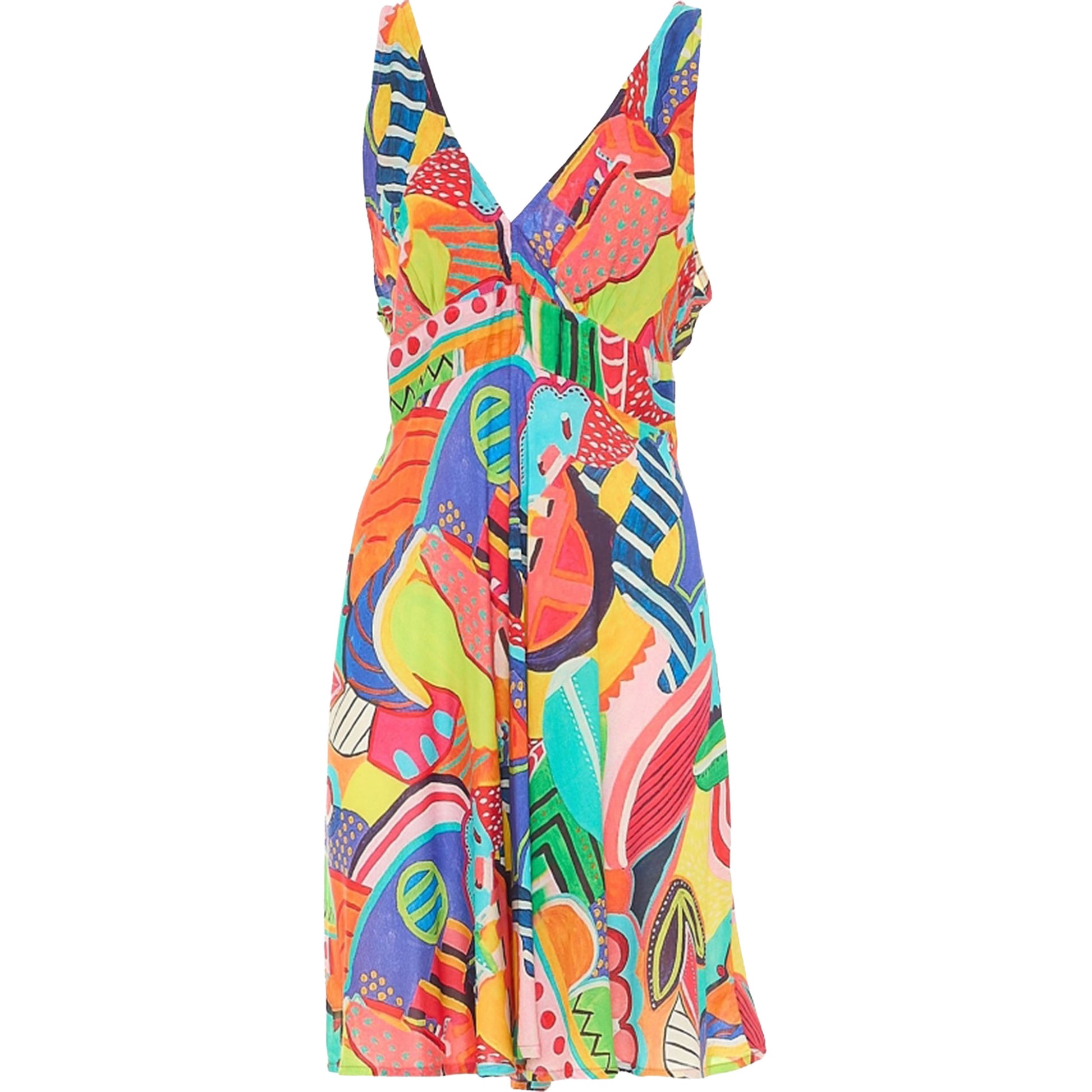 BABA DESIGN Abito TIKI RADIANCE Multicolor-Baba design-VIALESCARPE