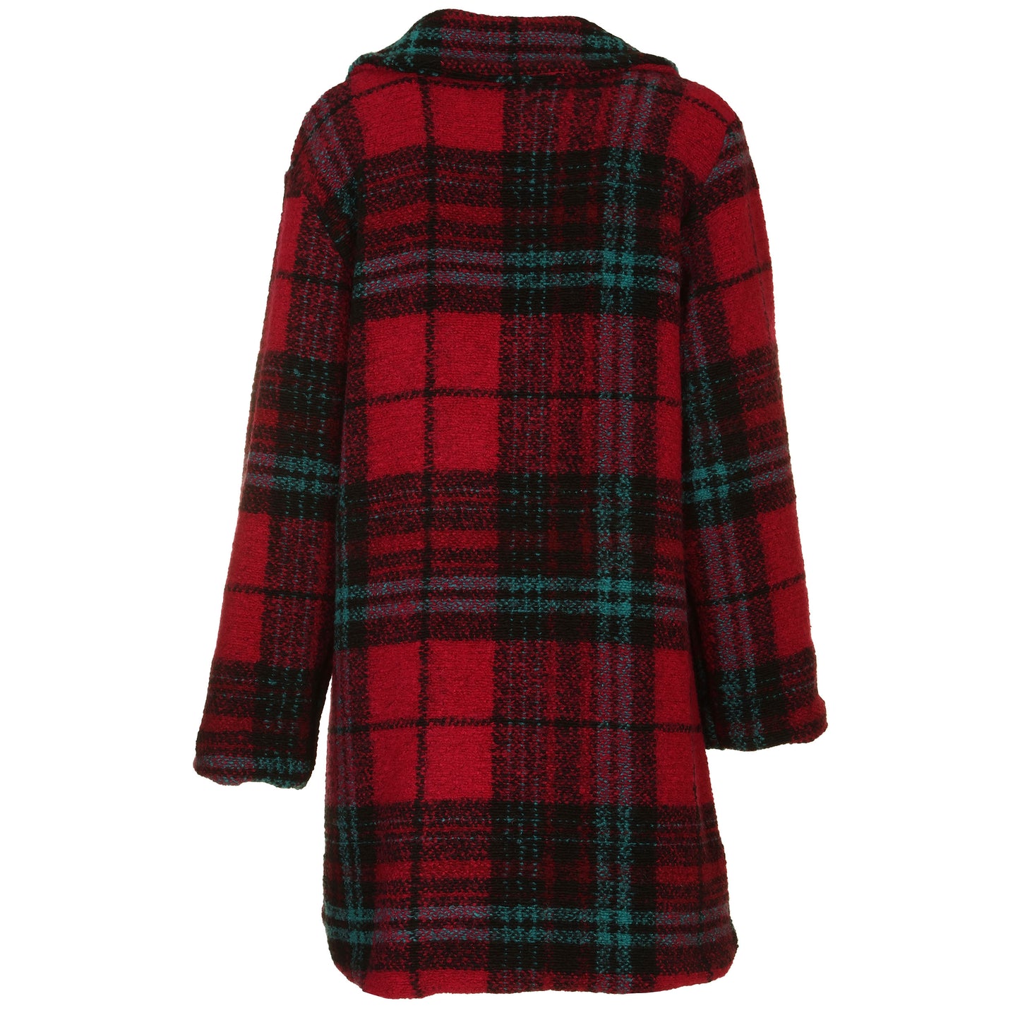 Cappotto tartan lana