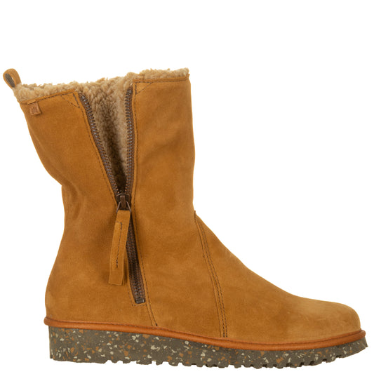 EL NATURALISTA - Stivaletti FELSEN Silk-Suede Toffee
