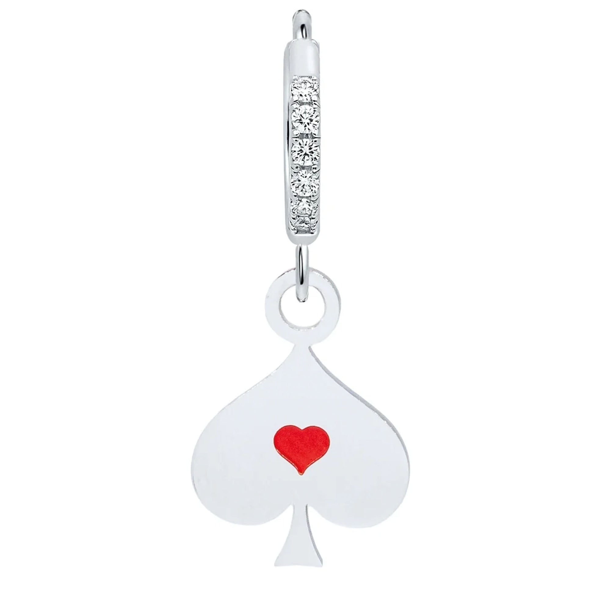 MAD TEA - Orecchini anelle L’illusione del Cappellaio Matto - Asso-MAD TEA-VIALESCARPE