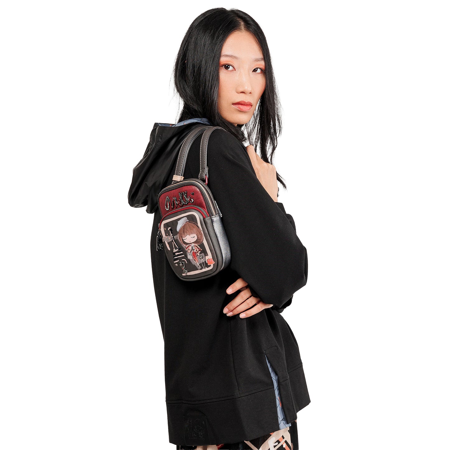 ANEKKE - Mini tracolla con tasca Mademoiselle