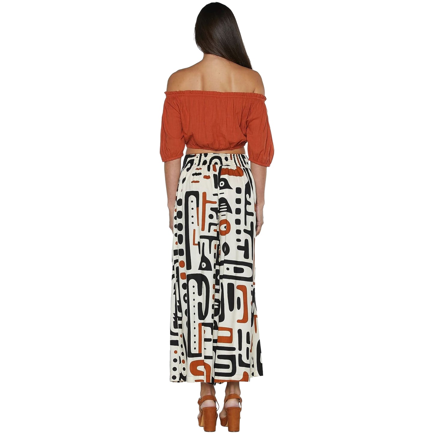 BABA DESIGN Pantagonna AFRO SAND Beige, nero e bruciato