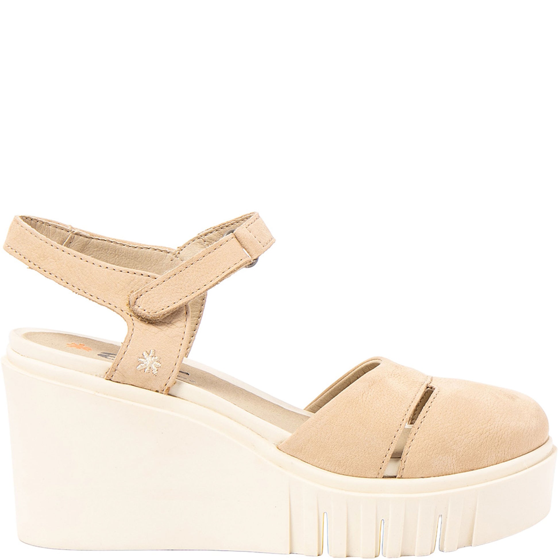 ART COMPANY Slingback CATANIA Nabuk Crema-ART®-VIALESCARPE