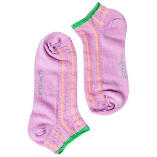 SURKANA Calzini alla caviglia elasticizzati Malva