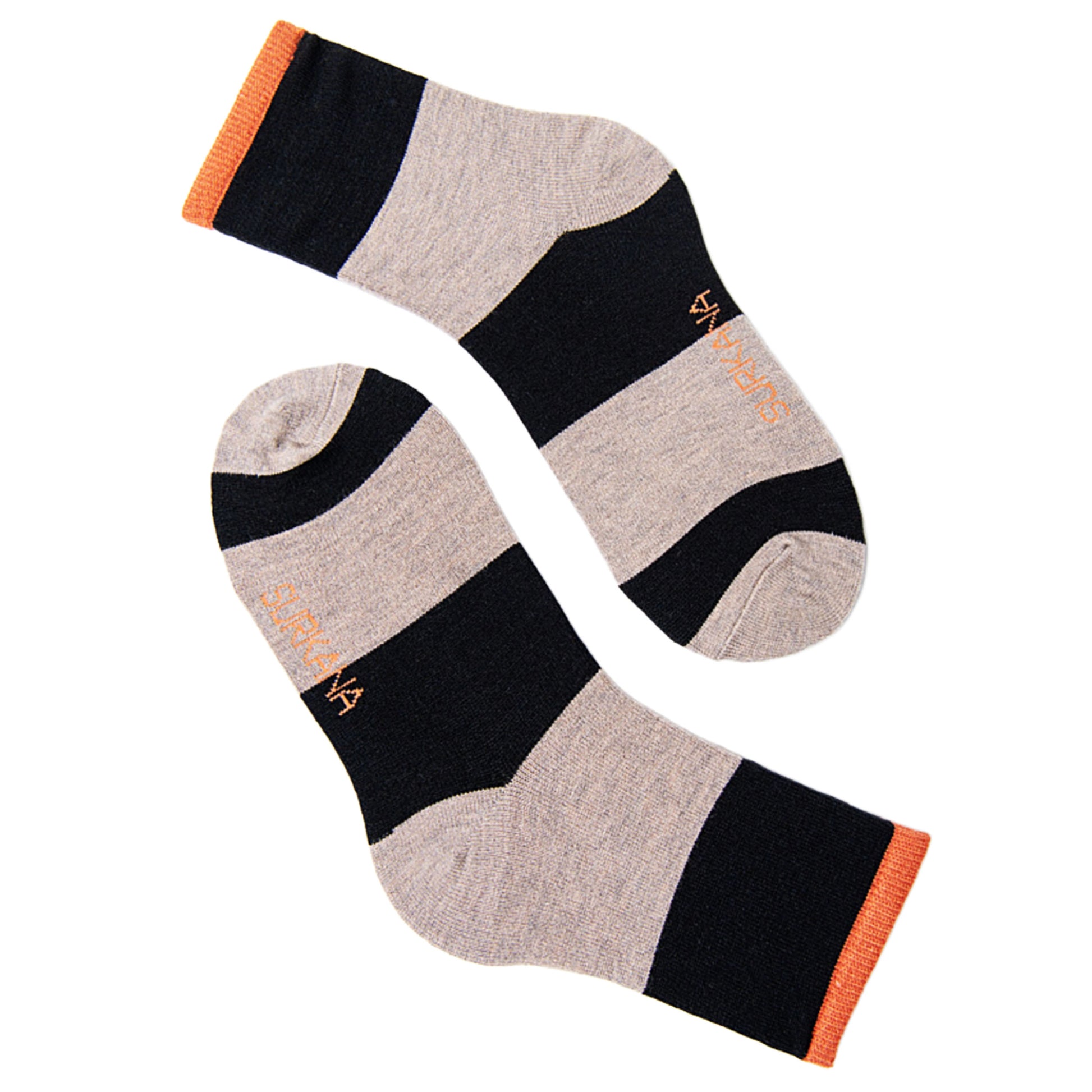 SURKANA - Calzini jacquard a metà polpaccio-SURKANA-VIALESCARPE