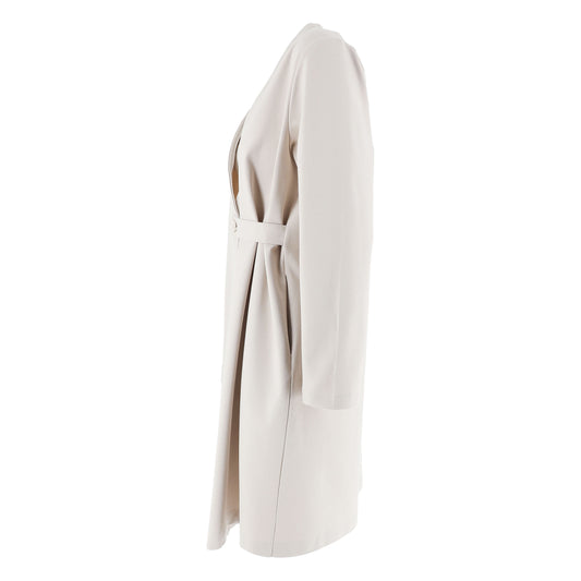 KARAKORUM Giacca lunga Elisa Beige-KARAKORUM-VIALESCARPE