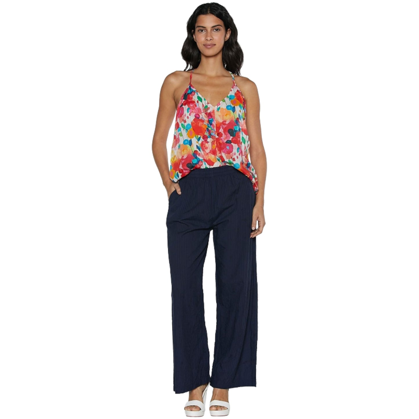 BABA DESIGN Pantaloni NATURAL SHINE Blu