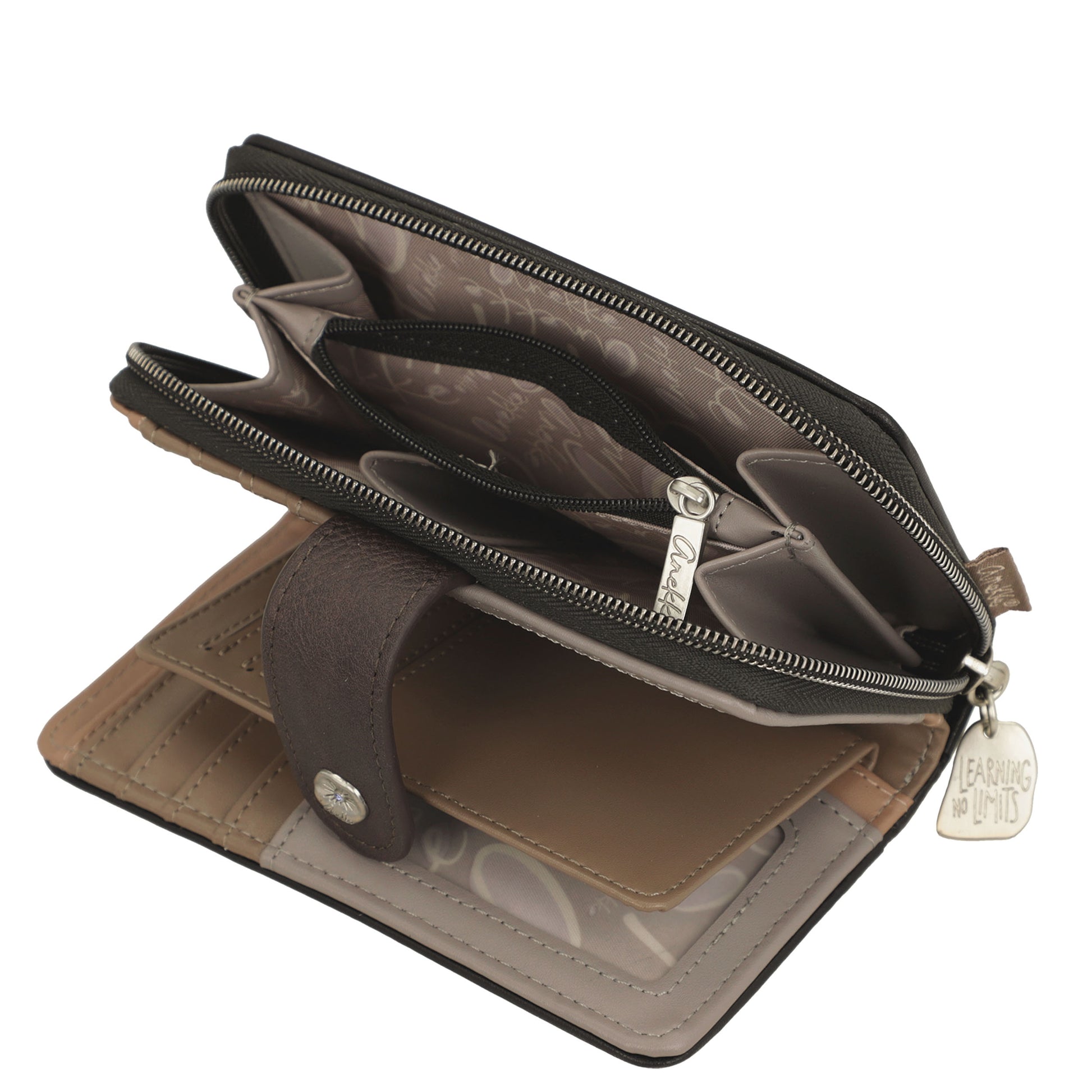 ANEKKE Portafoglio rigido RFID medio Sophia-ANEKKE-VIALESCARPE