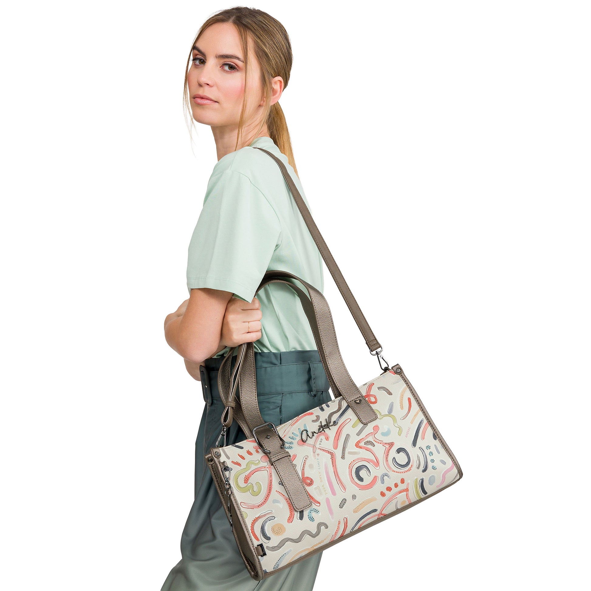 ANEKKE Borsa Olympia con due manici e tracolla-ANEKKE-VIALESCARPE