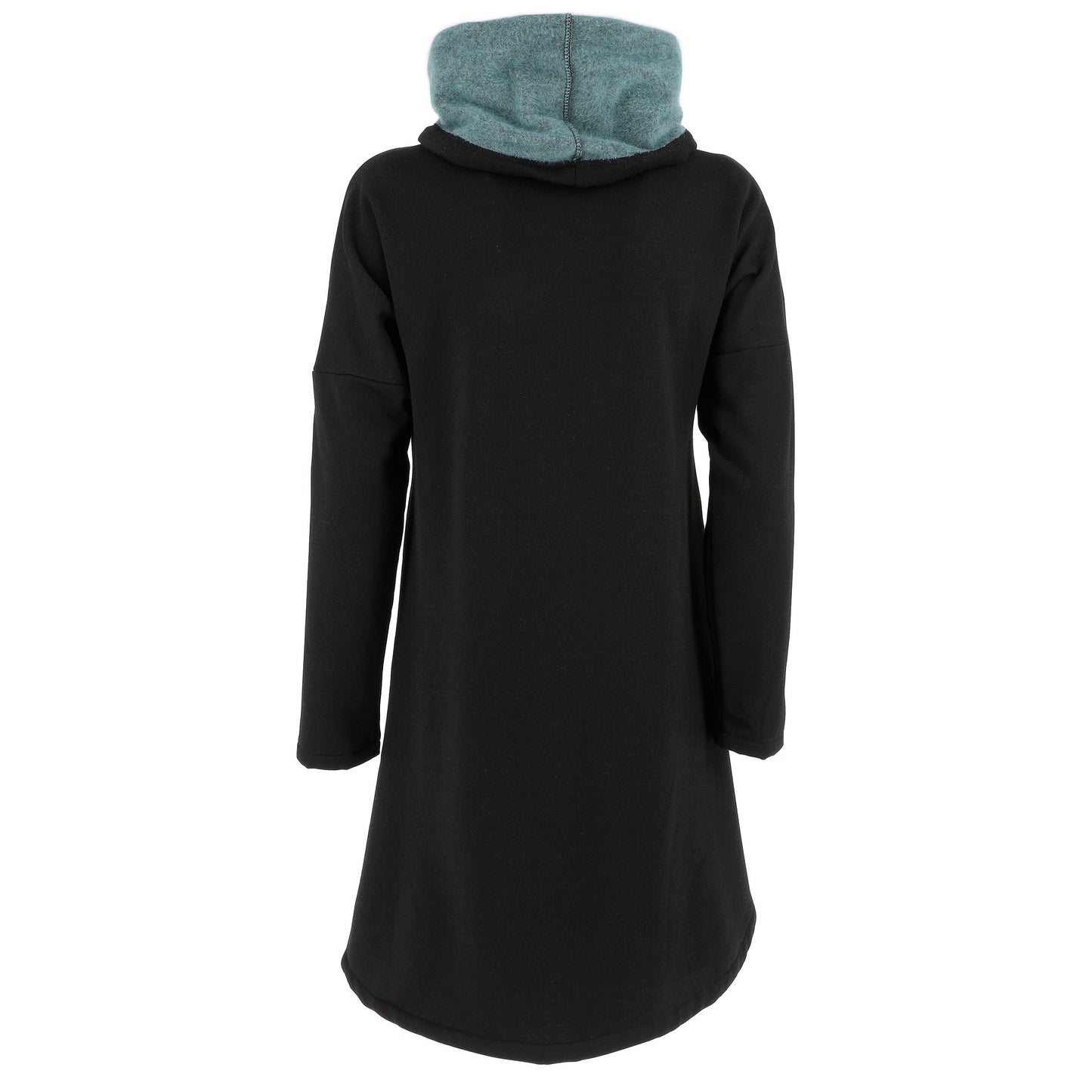 KARAKORUM Maxi felpa Dablin in morbido tessuto felpato