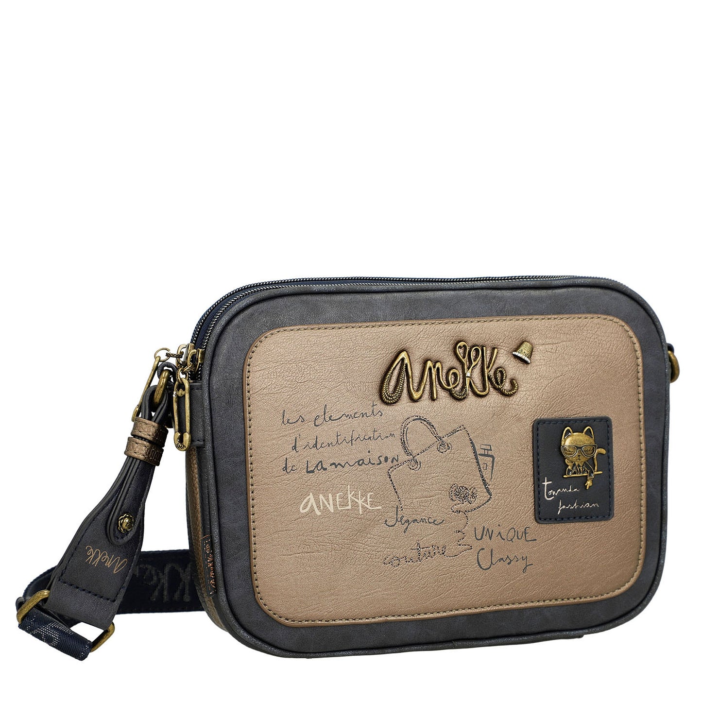 ANEKKE - Tracolla 3 scomparti Boutique