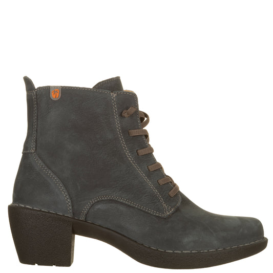 JUNGLA - Ankle boots con lacci elastici e zip