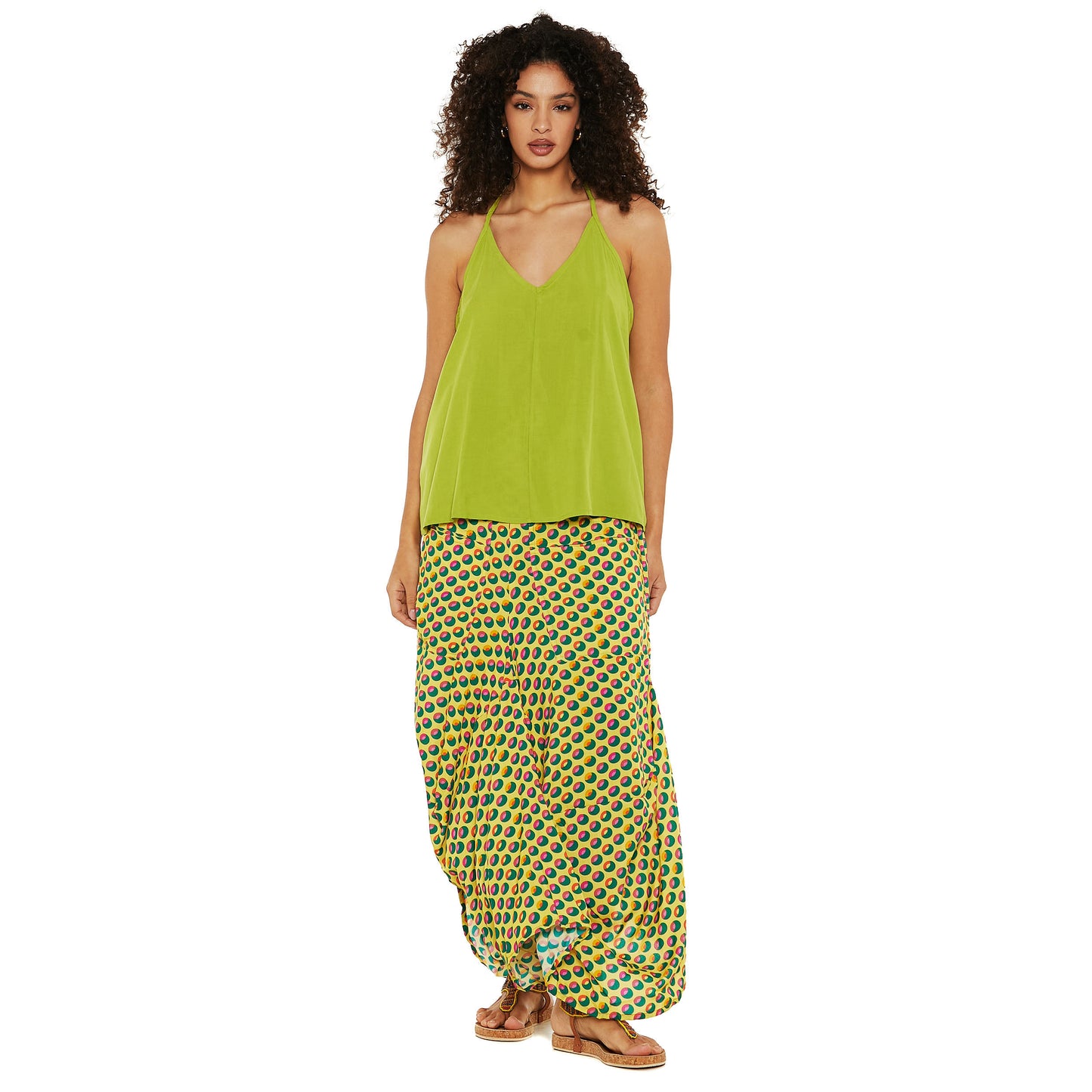 BABA DESIGN - Gonna lunga Flowers Paradise