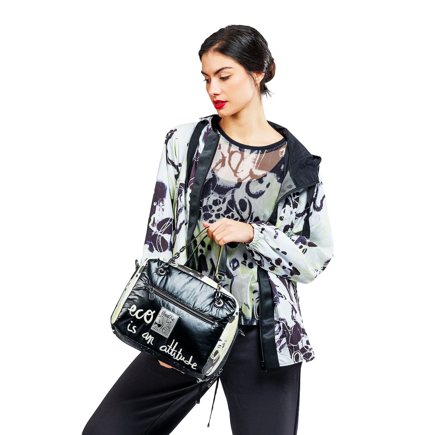 ANEKKE Borsa con manico corto Nature Towanda